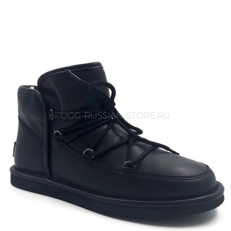 UGG Levy Black Leather 22